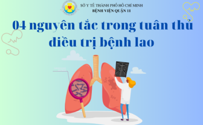 (HCDC) - 04 nguyên tắc trong tuân thủ điều trị bệnh lao